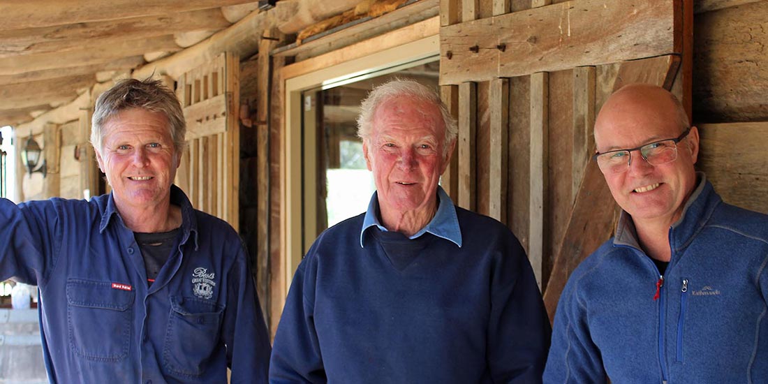 Three winemakers 